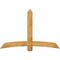 Ekena Millwork Bellingham Rough Sawn Timber Gable Bracket, Western Red Cedar, 72"W x 48"H x 6"D x 6"F, 16/12 Pitch GBW072X48X0606BEL00RWR - alternate 1